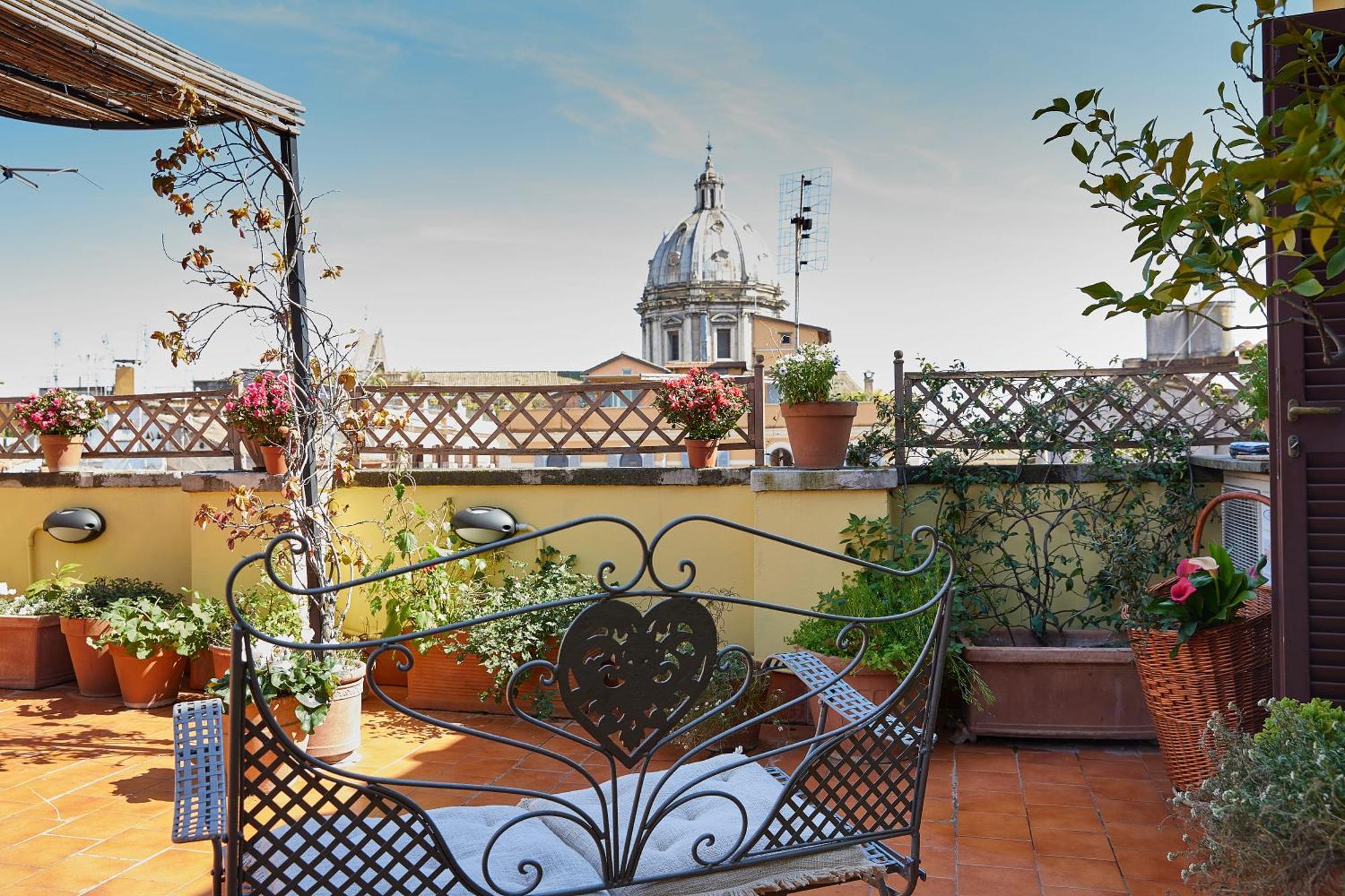 Trasteverehome - Attic Terrace Center Of Rome Baroque المظهر الخارجي الصورة