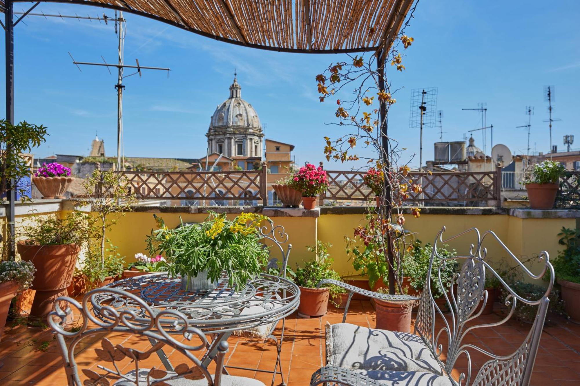 Trasteverehome - Attic Terrace Center Of Rome Baroque المظهر الخارجي الصورة