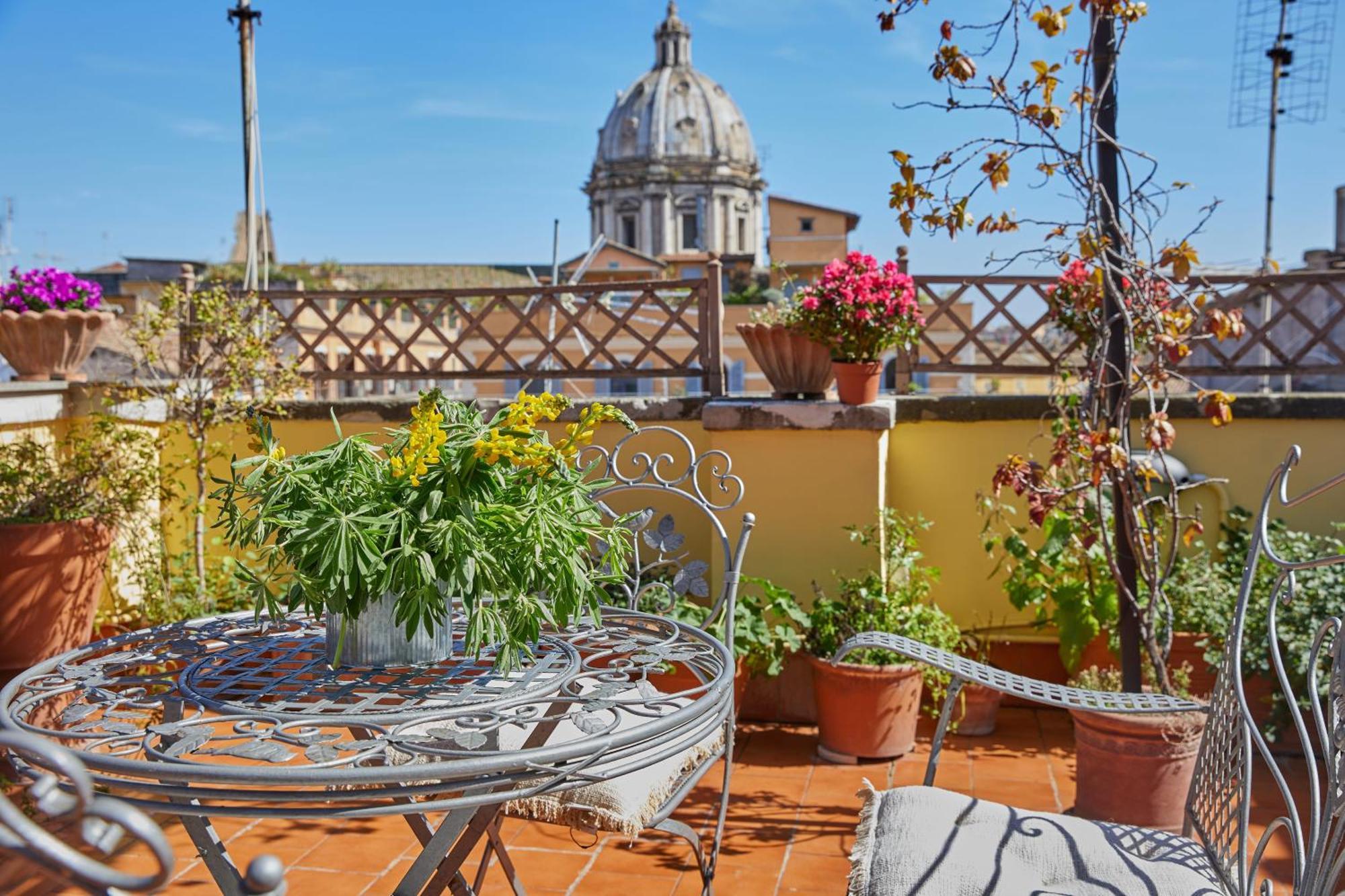 Trasteverehome - Attic Terrace Center Of Rome Baroque المظهر الخارجي الصورة