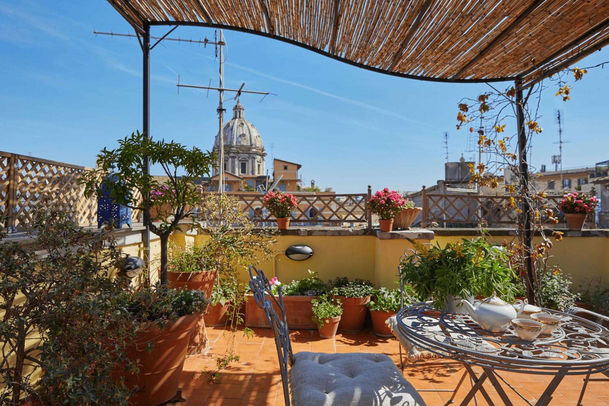 Trasteverehome - Attic Terrace Center Of Rome Baroque المظهر الخارجي الصورة